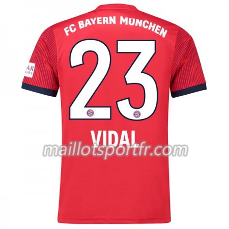 Maillot de Foot Bayern Munich Vidal 23 Domicile 2018/19